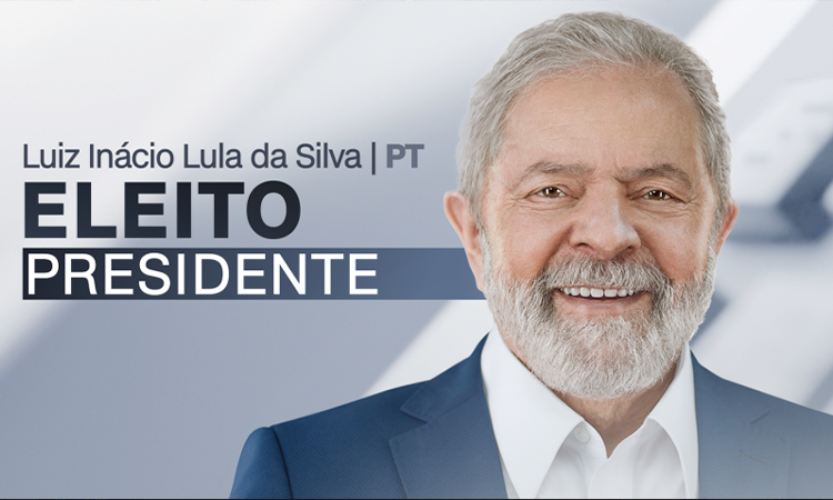 Luiz Inácio Lula da Silva (PT) é eleito Presidente da República