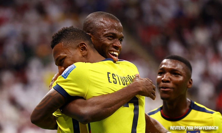Equador vence por 2 a 0 e Catar é o 1º anfitrião a perder na estreia da Copa do Mundo