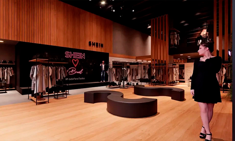 Shein inaugura primeira loja em São Paulo