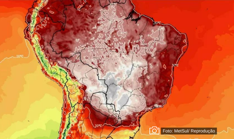 Bolha de ar quente causa calor extremo no país; entenda