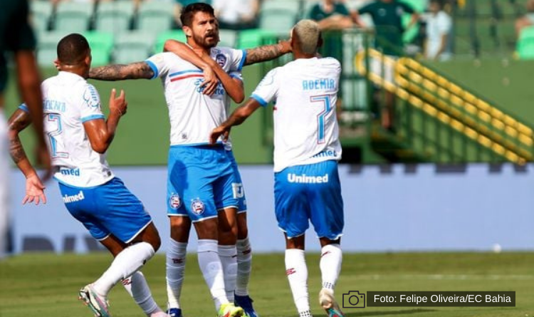 Em partida eletrizante, Bahia supera o Goiás, em jogo de 10 gols