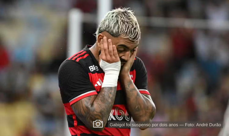 Gabigol pega dois anos de suspensão por tentativa de fraude em antidoping