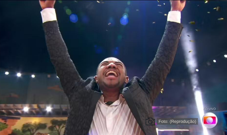 Davi Brito é o campeão do BBB 24 com 60,52 % dos votos