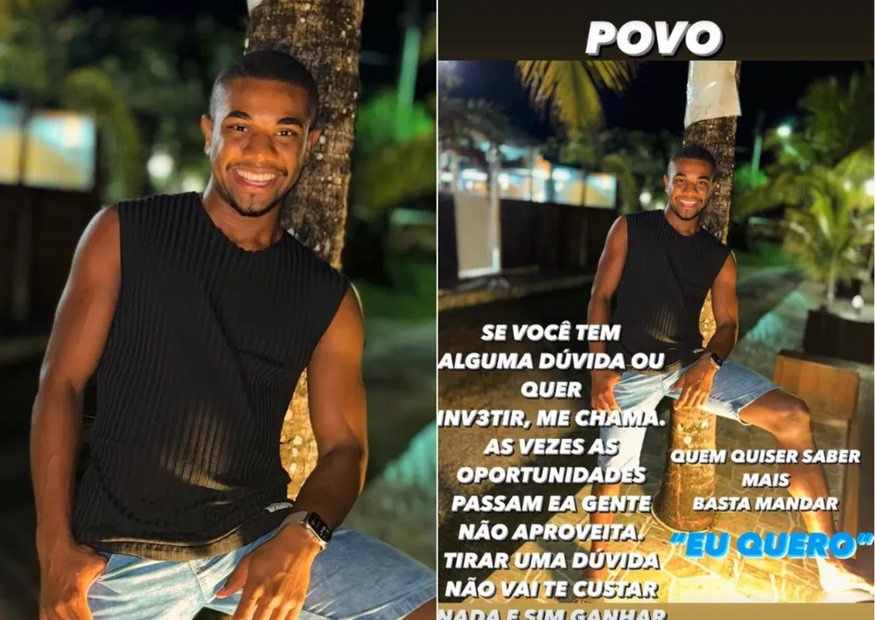 Perfil de Davi, campeão do BBB 24, é hackeado