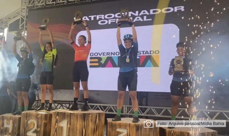 Atleta ubairense conquista pódio em competição de ciclismo da Bahia