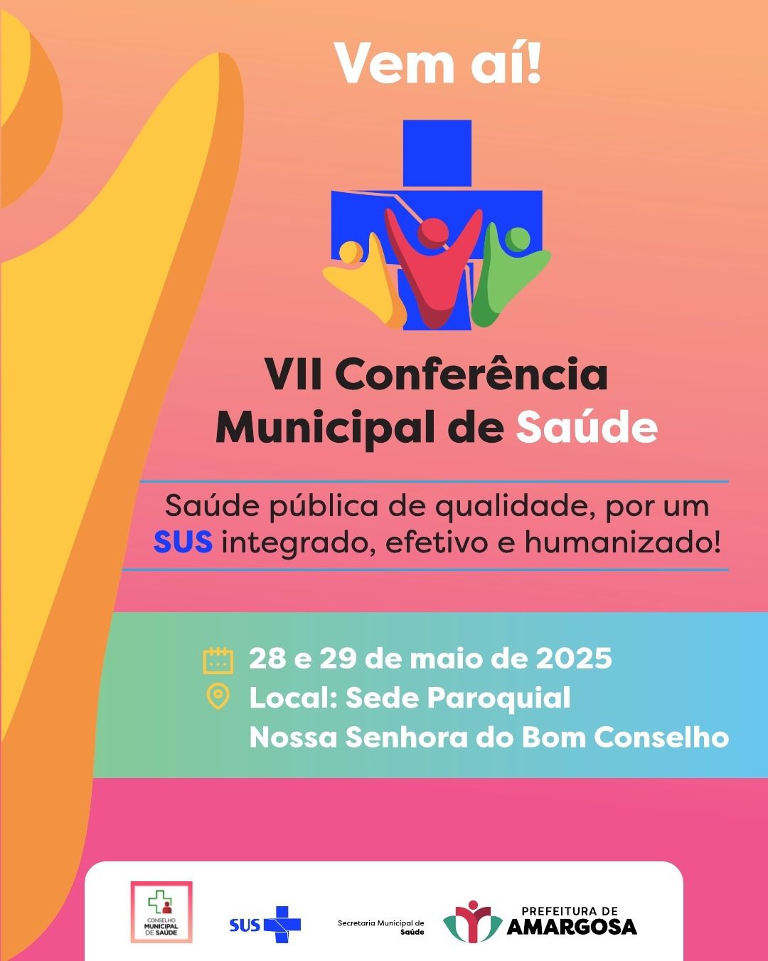 Secretaria de Saúde abre inscrições para 7ª Conferência Municipal de Saúde em Amargosa