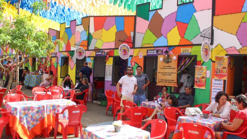 Vila Junina é uma atração a mais no São João de Amargosa