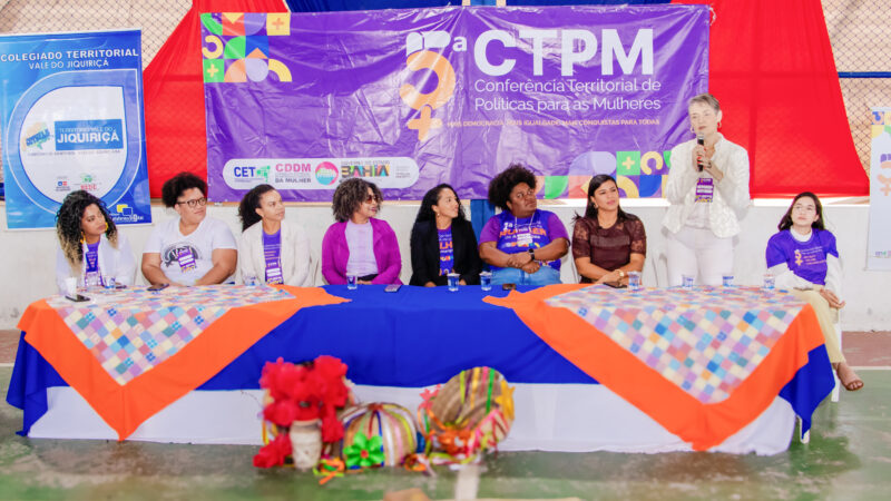 Amargosa sedia 5ª Conferência Territorial de Políticas para Mulheres de todo o Vale do Jiquiriçá