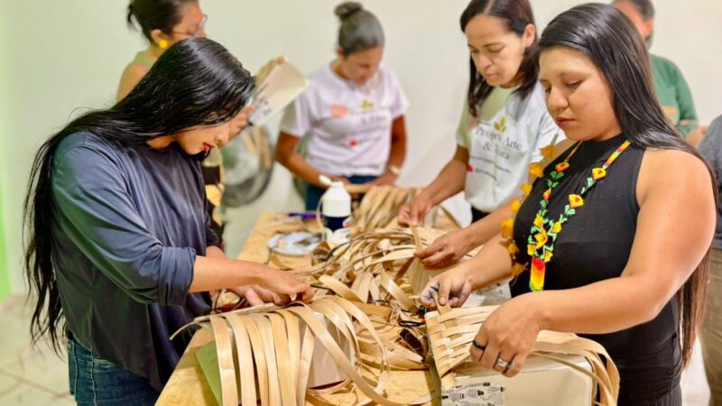 Projeto Arte e Fibra recebe grupo de artesãs de Rondônia em Amargosa