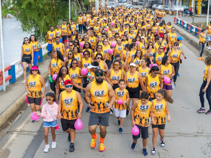 Academia Bio Fitnes celebra 15 anos de atividade com a tradicional caminhada