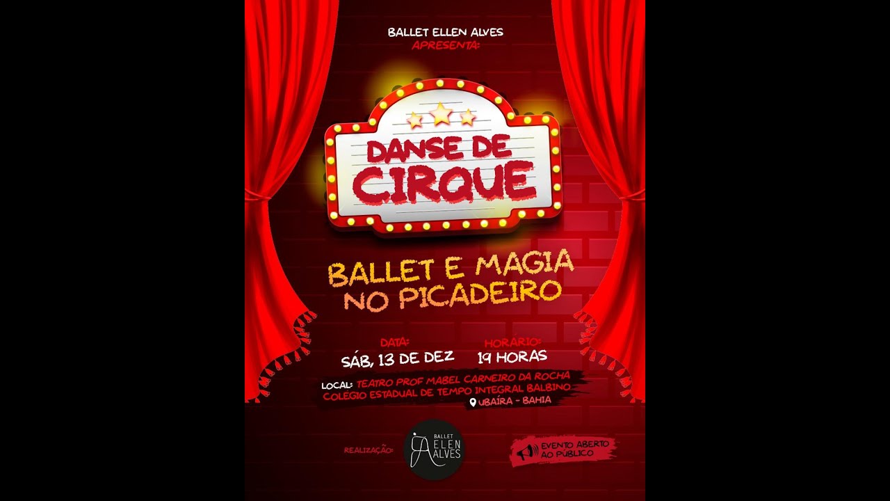 Espetáculo Ballet Ellen Alves – Dance de Cirque
