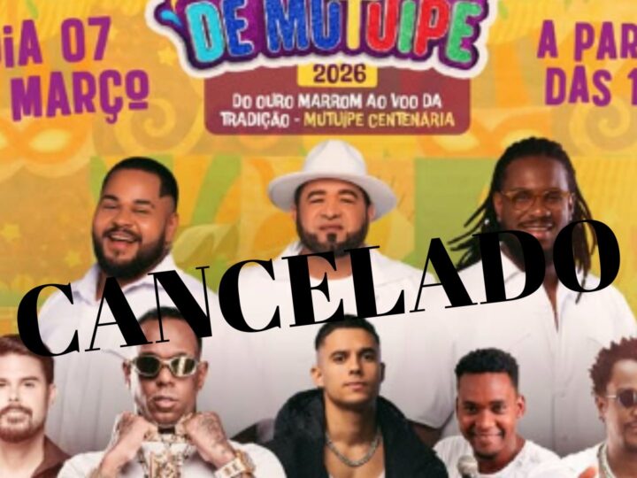 Prefeitura de Mutuípe cancela Carnaval 2026 após alertas de chuvas intensas