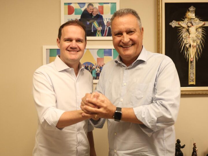 Júlio Pinheiro se reúne com Rui Costa e defende parceria com municípios; “Desenvolvimento chegando na ponta”