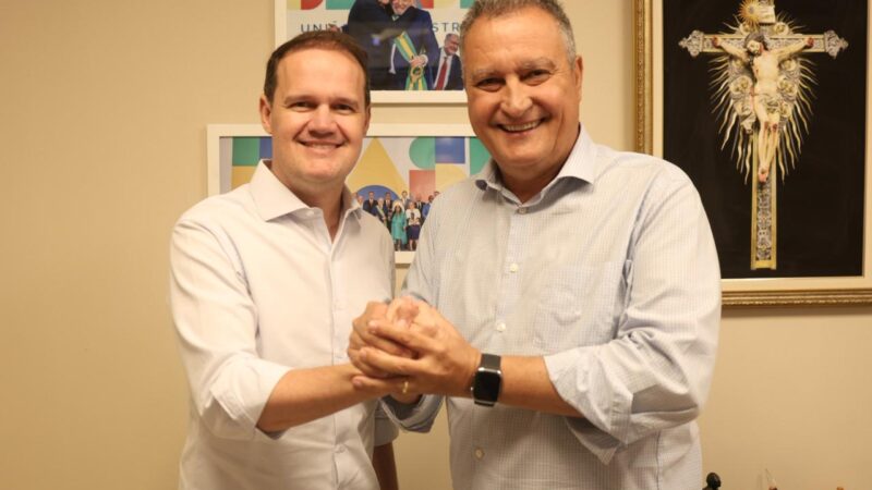 Júlio Pinheiro se reúne com Rui Costa e defende parceria com municípios; “Desenvolvimento chegando na ponta”