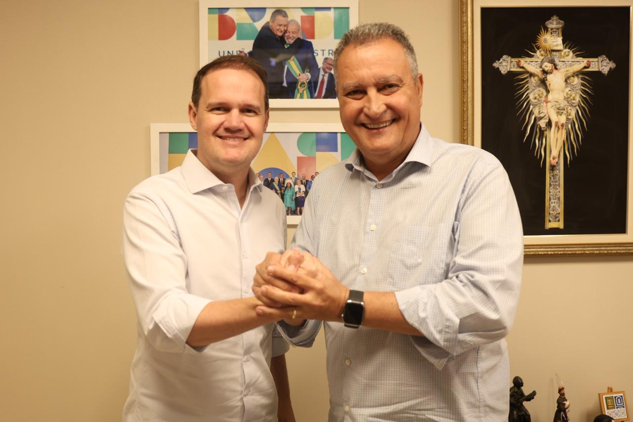 Júlio Pinheiro se reúne com Rui Costa e defende parceria com municípios; “Desenvolvimento chegando na ponta”